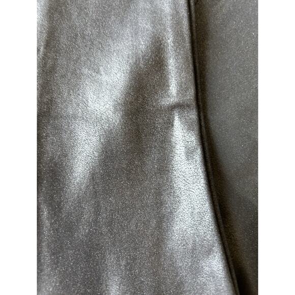 SPANX Leggings Moto Faux Leather Biker High Waisted GYM Ankle Stretch Sexy S - Picture 9 of 9